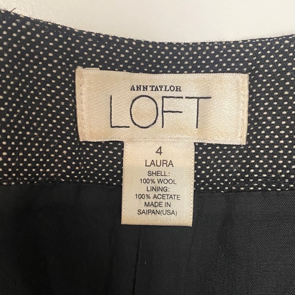 Ann Taylor Wide Legged Wool Dress Slacks - Picture 6 of 8